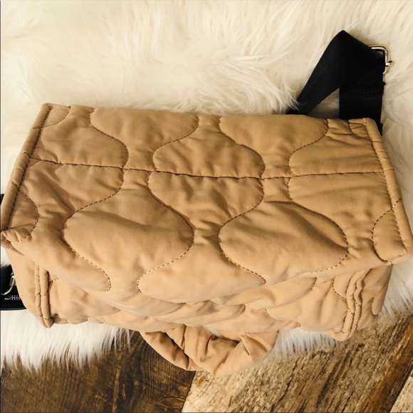 Zara Quilted Shopper Bag Sand - Picture 11 of 15